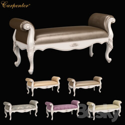 230 Carpenter Bed bench 1430x518x645 