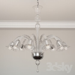 Venetian Ca 39 Balbi 8006 12 Arm Chandelier Pendant light 3D Models 