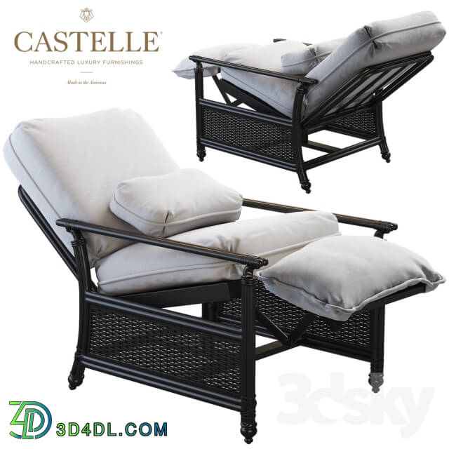 Armchair from the collection Coco Isle by Castelle