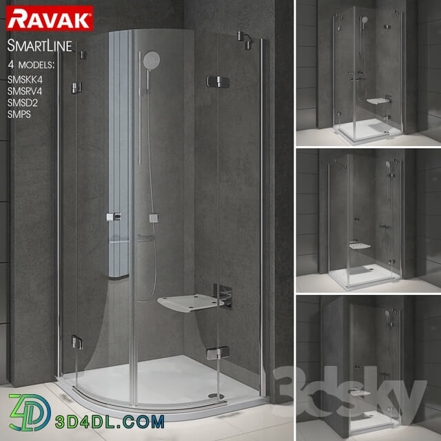 Range of showers Ravak SmartLine