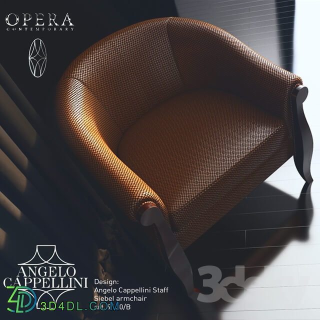 Angelo Cappellini Opera Contemporary. Siebel armchair