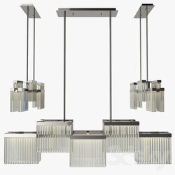 C Webster and sons Melton Chandelier Pendant light 3D Models 