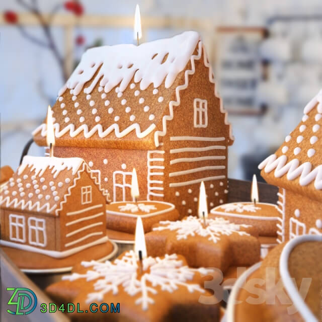 Gingerbread houses