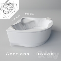 Bathtub - Gentiana Ravak 