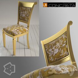 Majestic gold chair by Concreta 