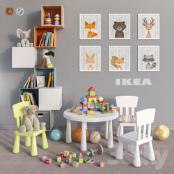 Miscellaneous IKEA furniture accessories decor and toys set 4 