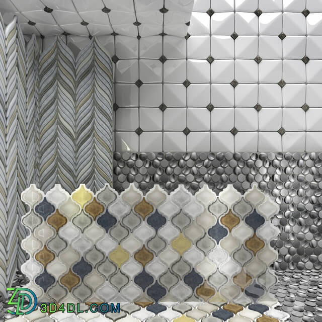 Bathroom accessories Mosaic Mir mosaic