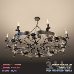 Chandeliers Forged 