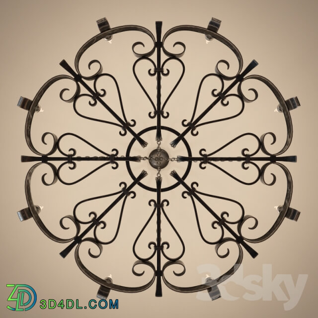 Chandeliers Forged