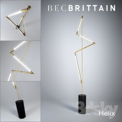 Floor lamp - Bec Brittain Helix Floor Lamp 