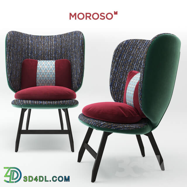 Ariel small armchair Ayub armchair by Moroso