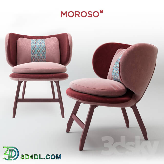 Ariel small armchair Ayub armchair by Moroso