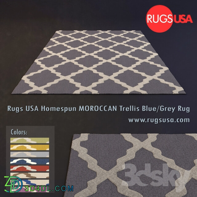 Rugs USA Homespun Moroccan Trellis Rug