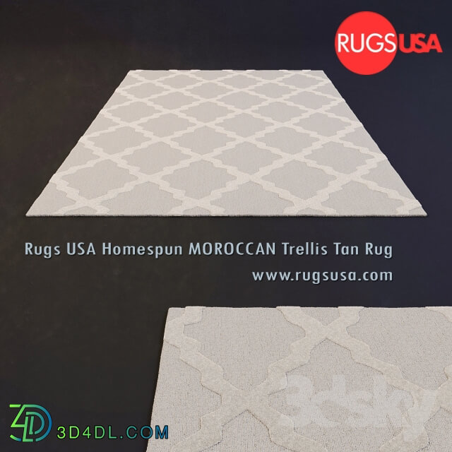 Rugs USA Homespun Moroccan Trellis Rug