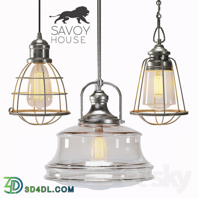 SAVOY HOUSE Lamps Pendant light 3D Models