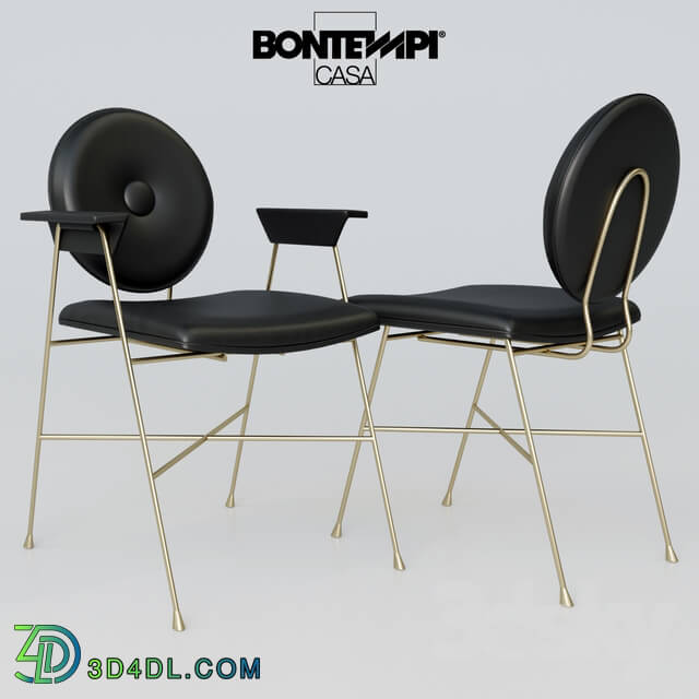 Table Chair Bontempi Glamor table Penelope chair Gubi Multi Lite