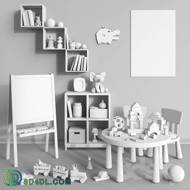 Miscellaneous Modular furniture IKEA accessories decor and toys set 5