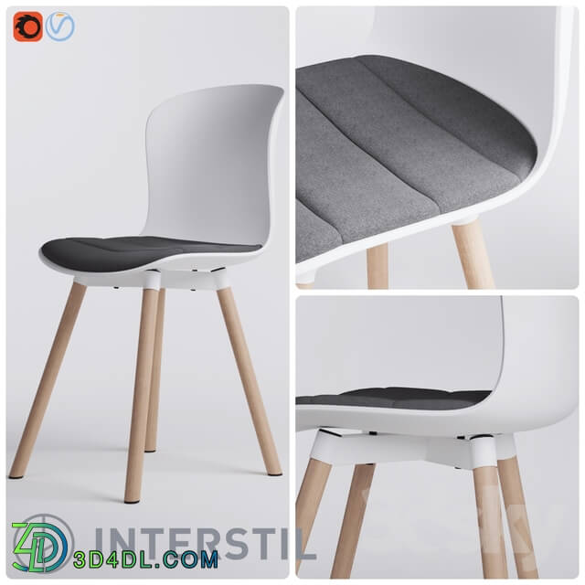 Story dinning chair white