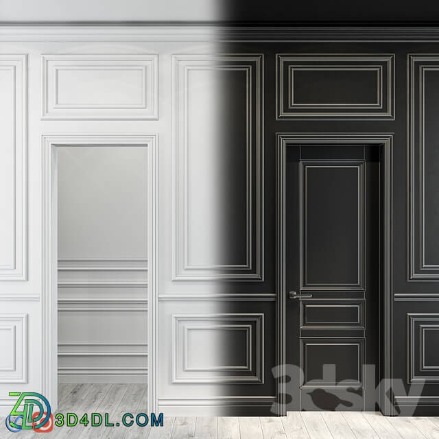 Decorative plaster - Stucco molding for walls 2