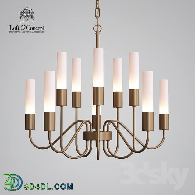 Loft Tube Chandelier 10