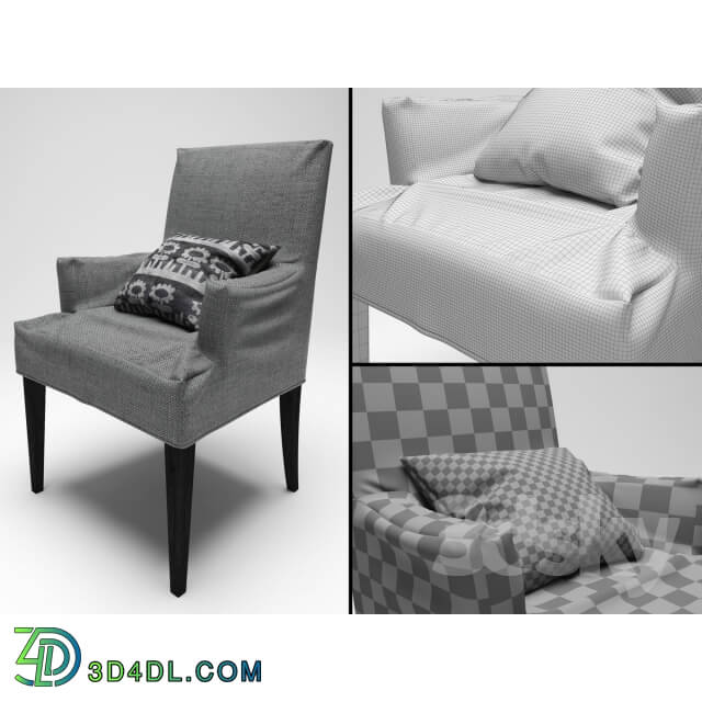 Chair - armchair cover