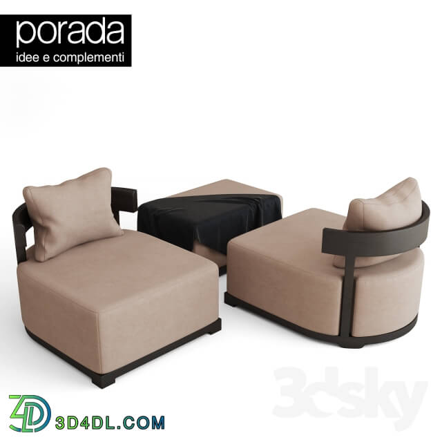 Porada Bea armchair