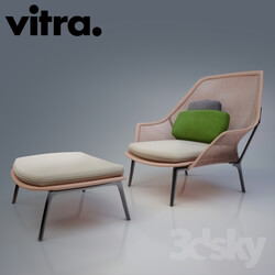 Arm chair - Vitra Slow Chair 