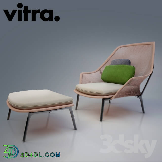 Arm chair - Vitra Slow Chair