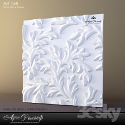 3D panel - 3d plaster panel 168 by Art Relief 