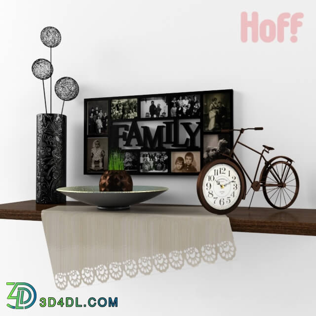 Set decoration of Hoff