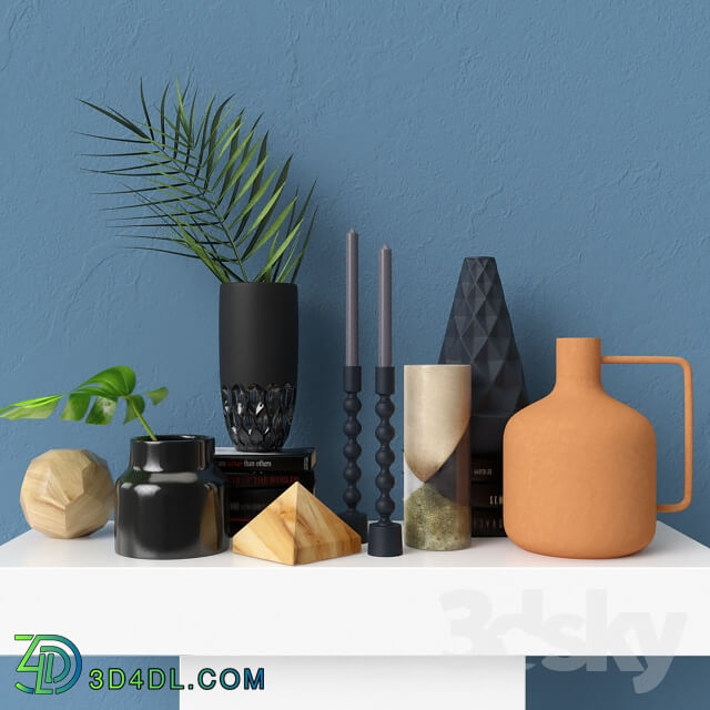 CB2 vases and accessories