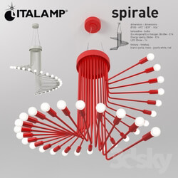 Ceiling light - italamp spirale 