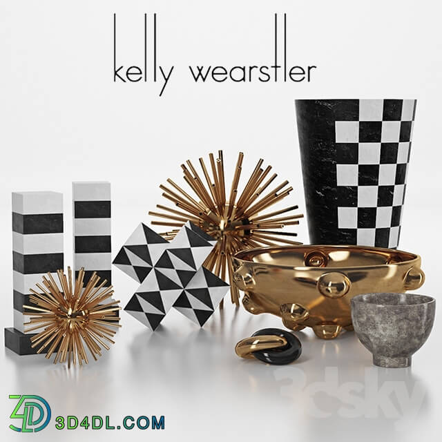 Kelly Wearstler Decorative Set 1