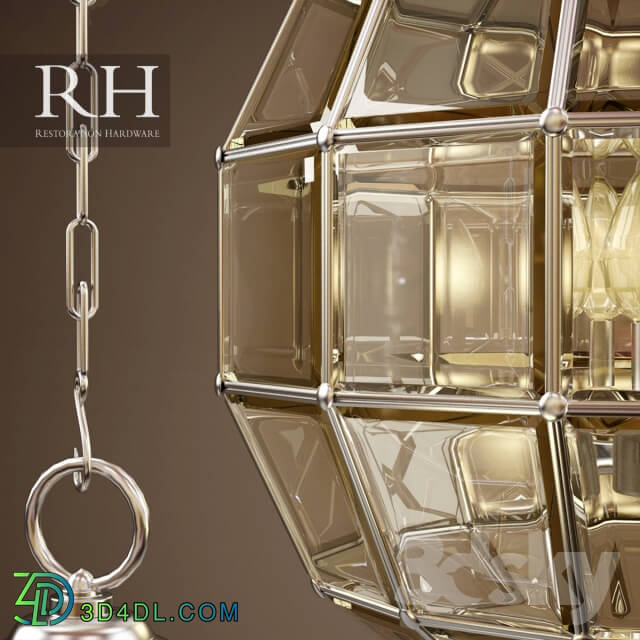 RH STREET GAS LAMP PENDANT 3 size 