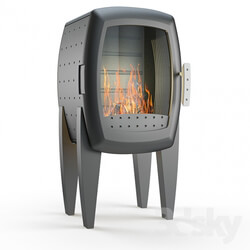 Fireplace scandinavian style 49 