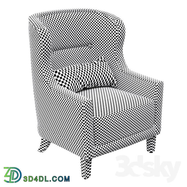 Classic chair with cushion