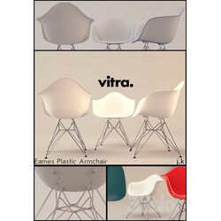 Vitra Eames Plastic Armchair DAR 