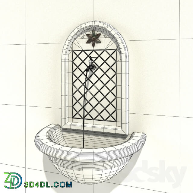 Outdoor Wall Fontaine Other 3D Models