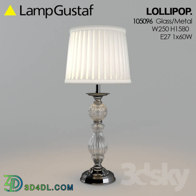 Table lamp LampGustaf Lollipop