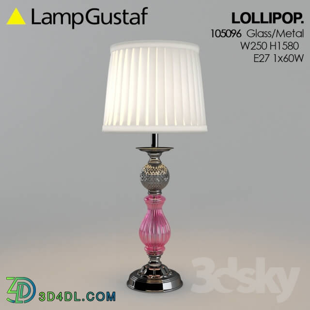 Table lamp LampGustaf Lollipop