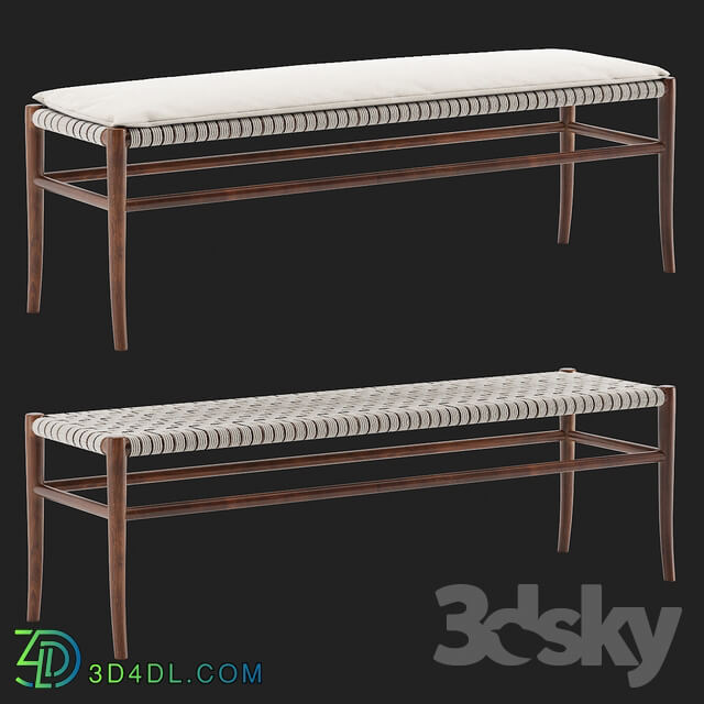 Other Vintage Folding Rope Bench