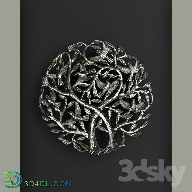 Other decorative objects Double Tree of Life 