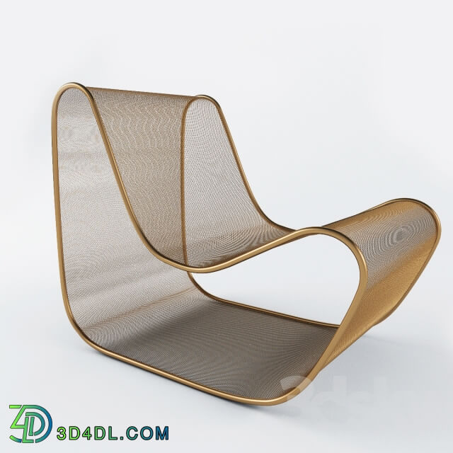 Grid armchair