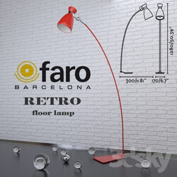 FARO RETRO floor lamp 