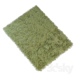 Carpet with long pile 