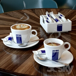 Food and drinks - Cup of Lavazza coffee 