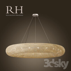 Ceiling light - RH _ CRYSTAL HALO CHANDELIER - 71 _quot_ 