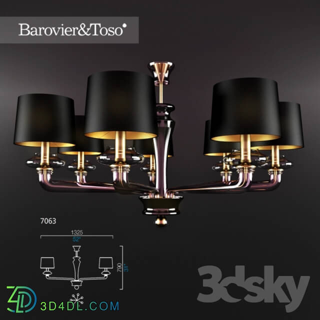 Chandelier Barovier amp Toso Saint Germain 7063