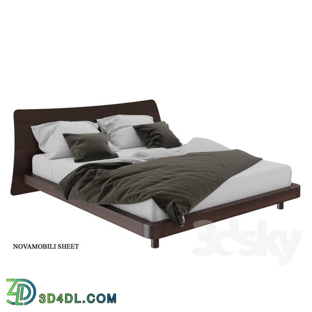 Bed - Novamobili sheet