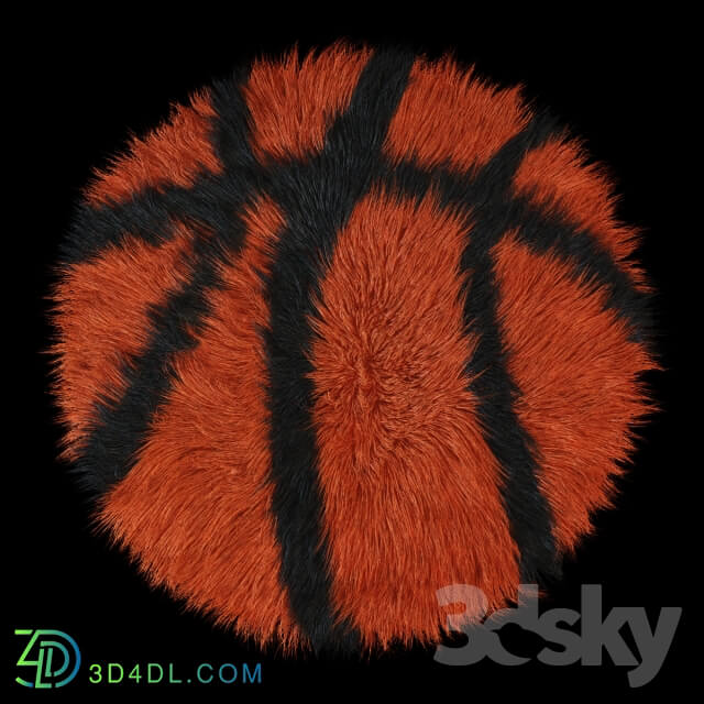 Miscellaneous Carpet Round Basketball